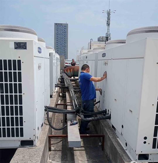 浦江中央空调制热和不制冷系统维修方法